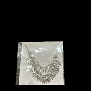 Elegant Silver Leaf Necklace